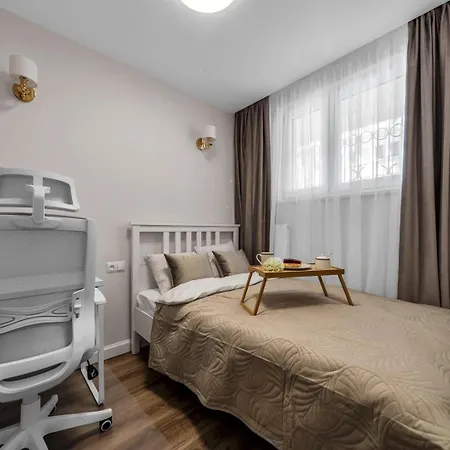 Centrum - Workspace, Balcony - By Rentujemy Appartement Varsovie