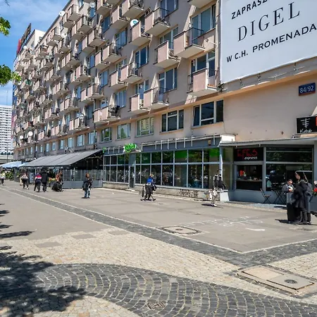 Centrum - Workspace, Balcony - By Rentujemy 아파트 바르샤바