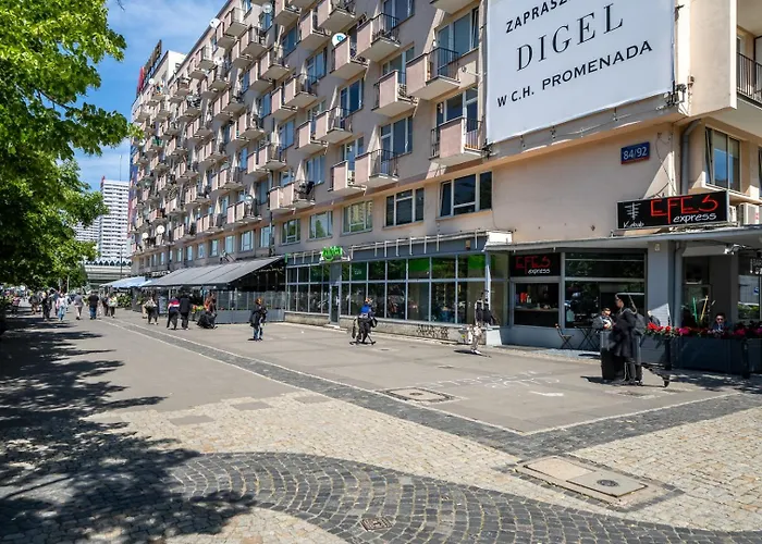 Centrum - Workspace, Balcony - By Rentujemy Apartment Warsaw